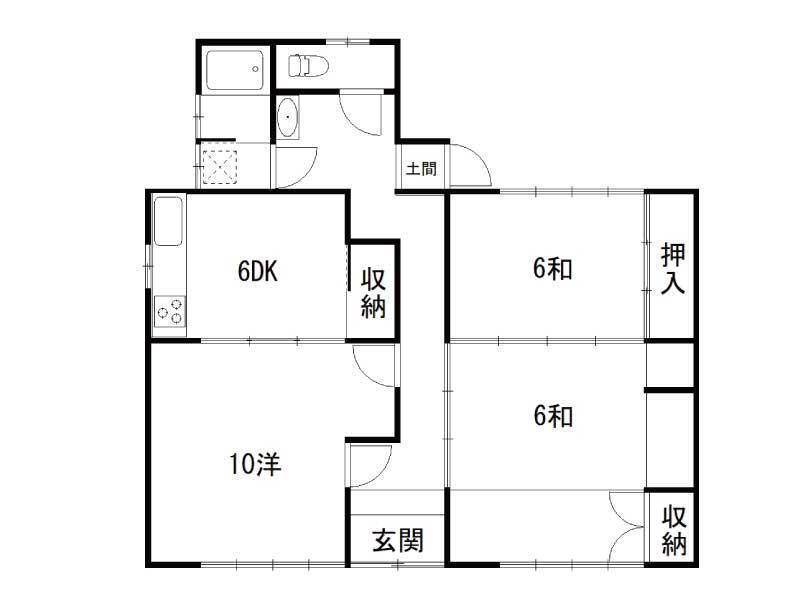 香南市野市町中ノ村 一戸建 の間取り画像