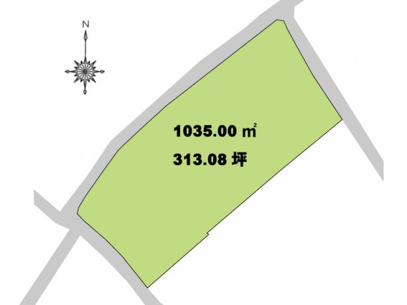 高知市仁井田  の区画図