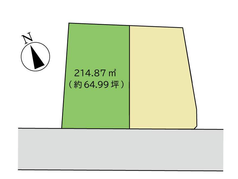 南国市大そね甲  の区画図