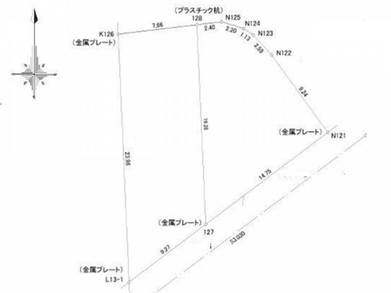 高知市一宮西町  の区画図