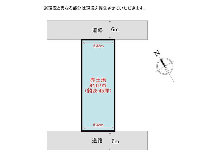 高知市桟橋通  の区画図