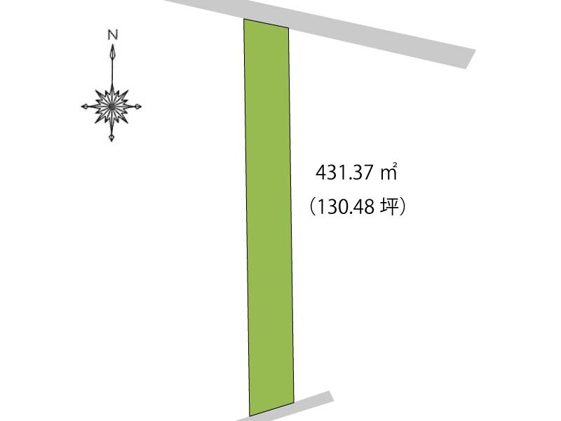 高知市仁井田  の区画図