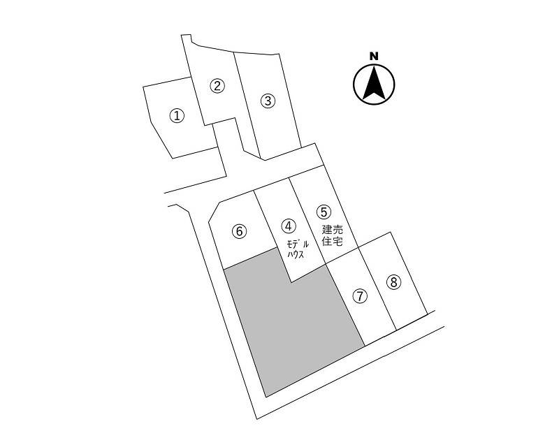 高知市玉水町  の区画図