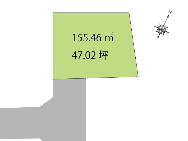 高知市瀬戸南町  の区画図
