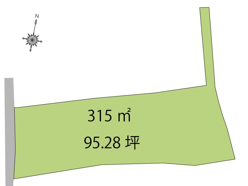 高知市横浜  の区画図