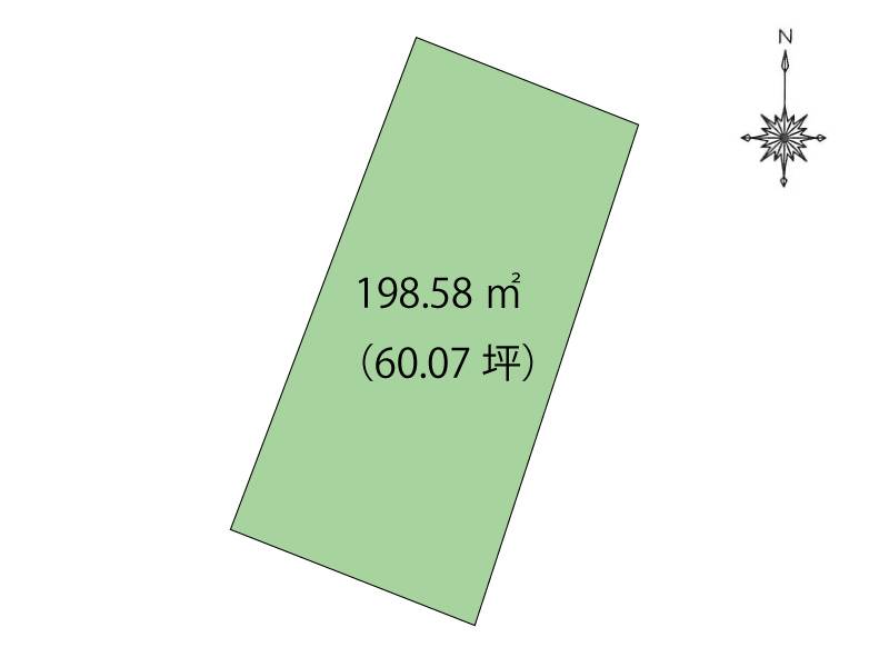 香南市野市町西野  の区画図