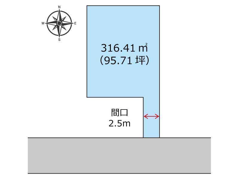 高知市本町  の区画図