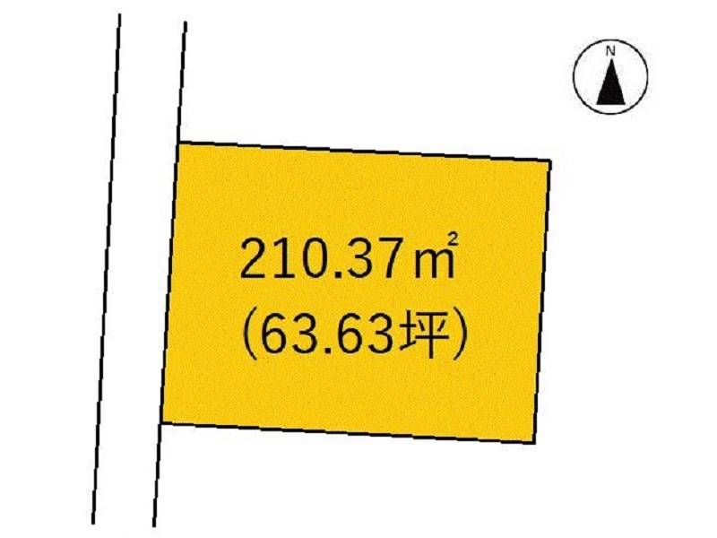 香南市野市町みどり野  の区画図