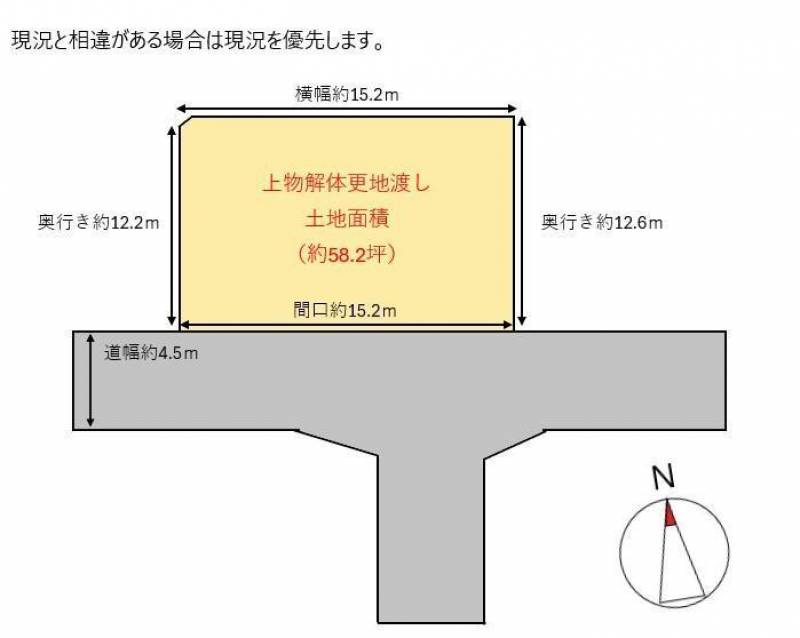 高知市薊野南町  の区画図