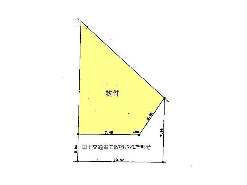 高知市西久万  の区画図