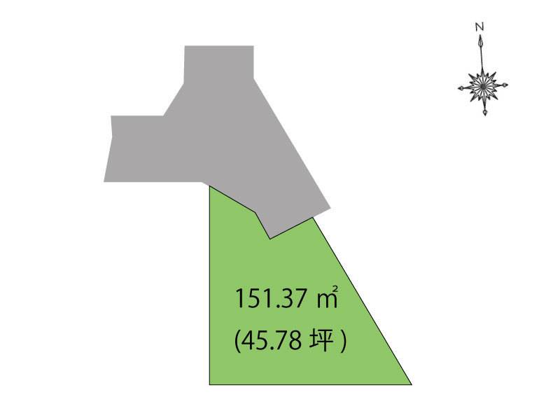 高知市瀬戸  の区画図