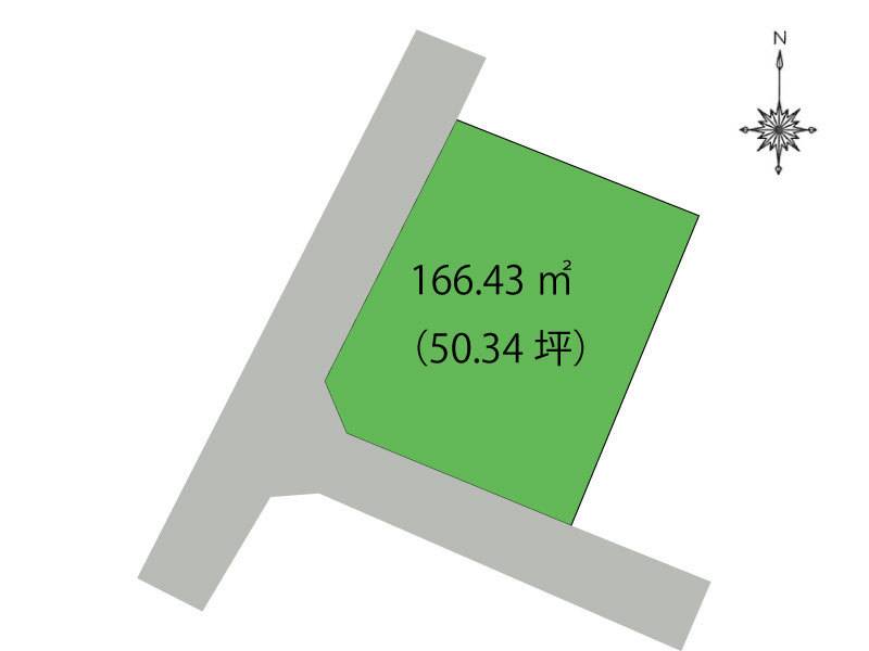 高知市介良乙 の区画図