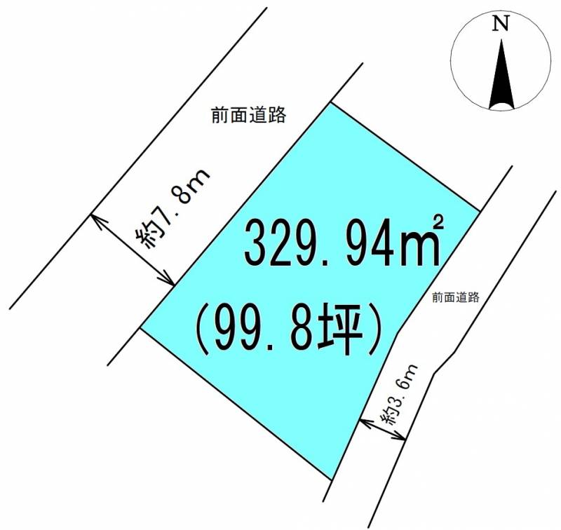 高知市塩屋崎町  の区画図