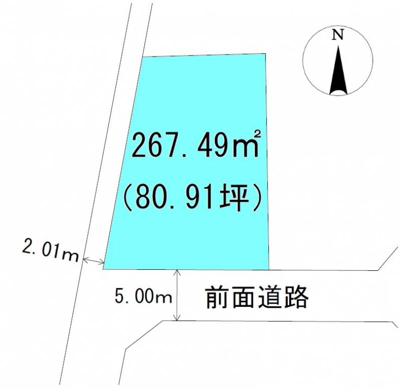 高知市瀬戸東町  の区画図