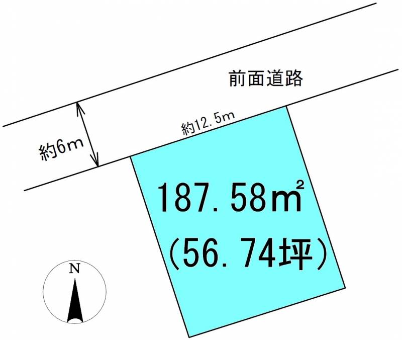 高知市横浜新町  の区画図
