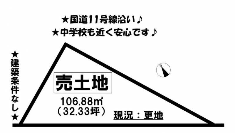 松山市小坂  の区画図