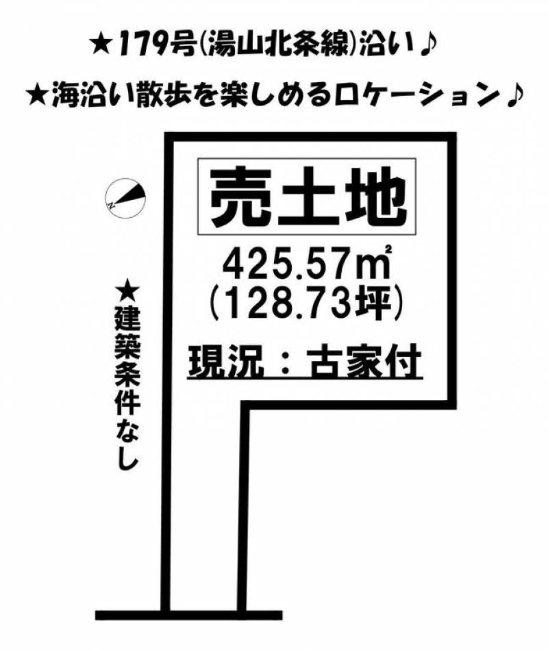 松山市府中  の区画図