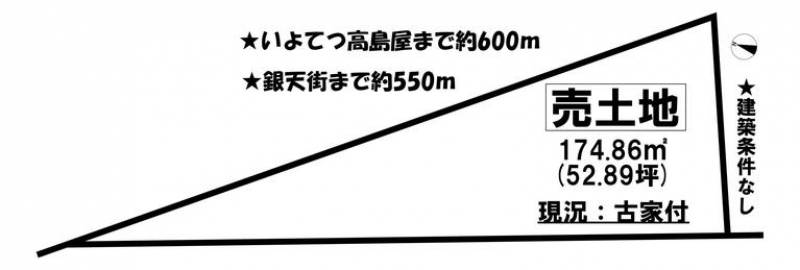 松山市泉町  の区画図