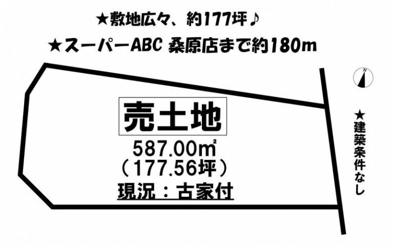 松山市畑寺  の区画図