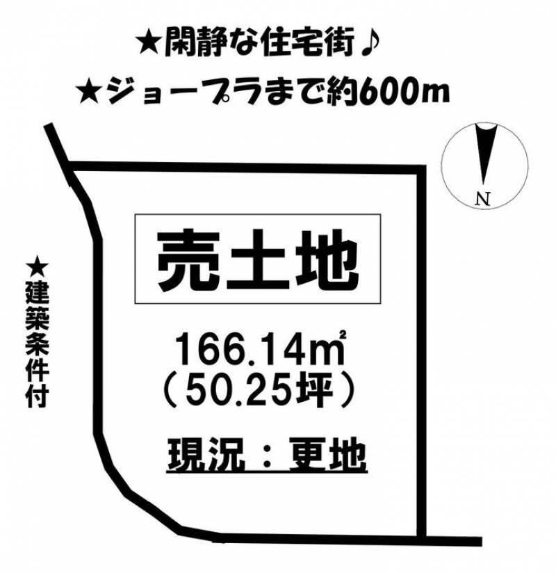 松山市西石井  の区画図