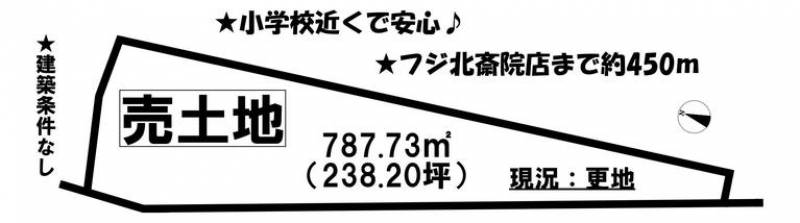 松山市別府町  の区画図