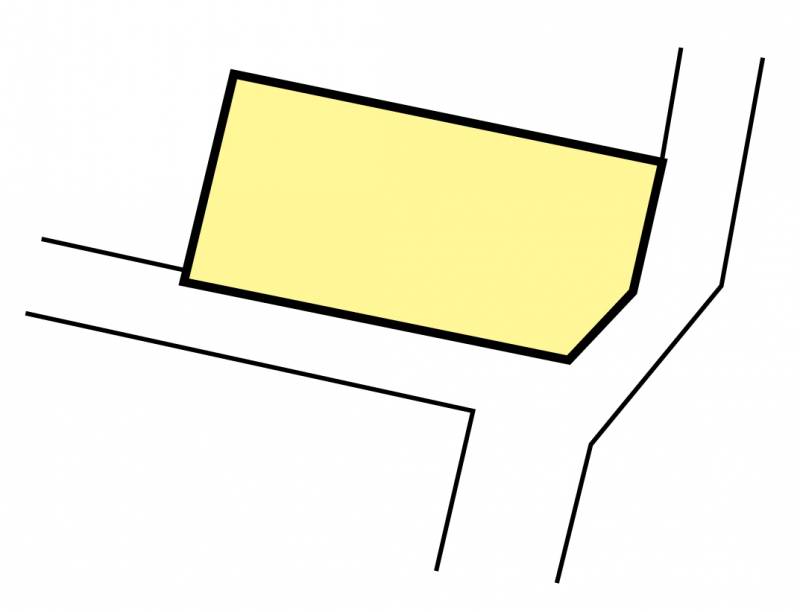 松山市土手内 の区画図