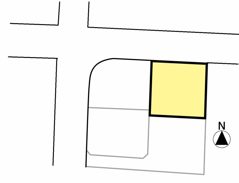 松山市和泉南 シンケンタウン和泉南②号地の区画図