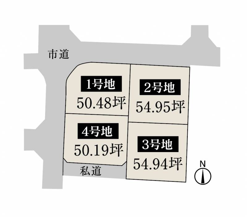 松山市和泉南 シンケンタウン和泉南②号地の外観写真