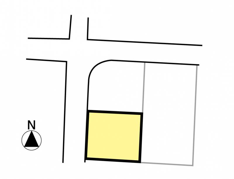 松山市和泉南 シンケンタウン和泉南②号地の区画図