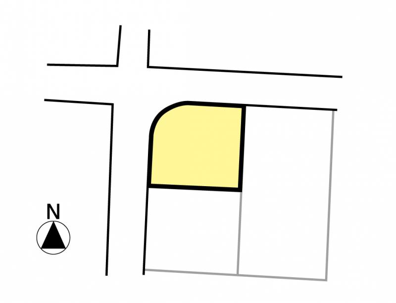 松山市和泉南 シンケンタウン和泉南③号地の区画図