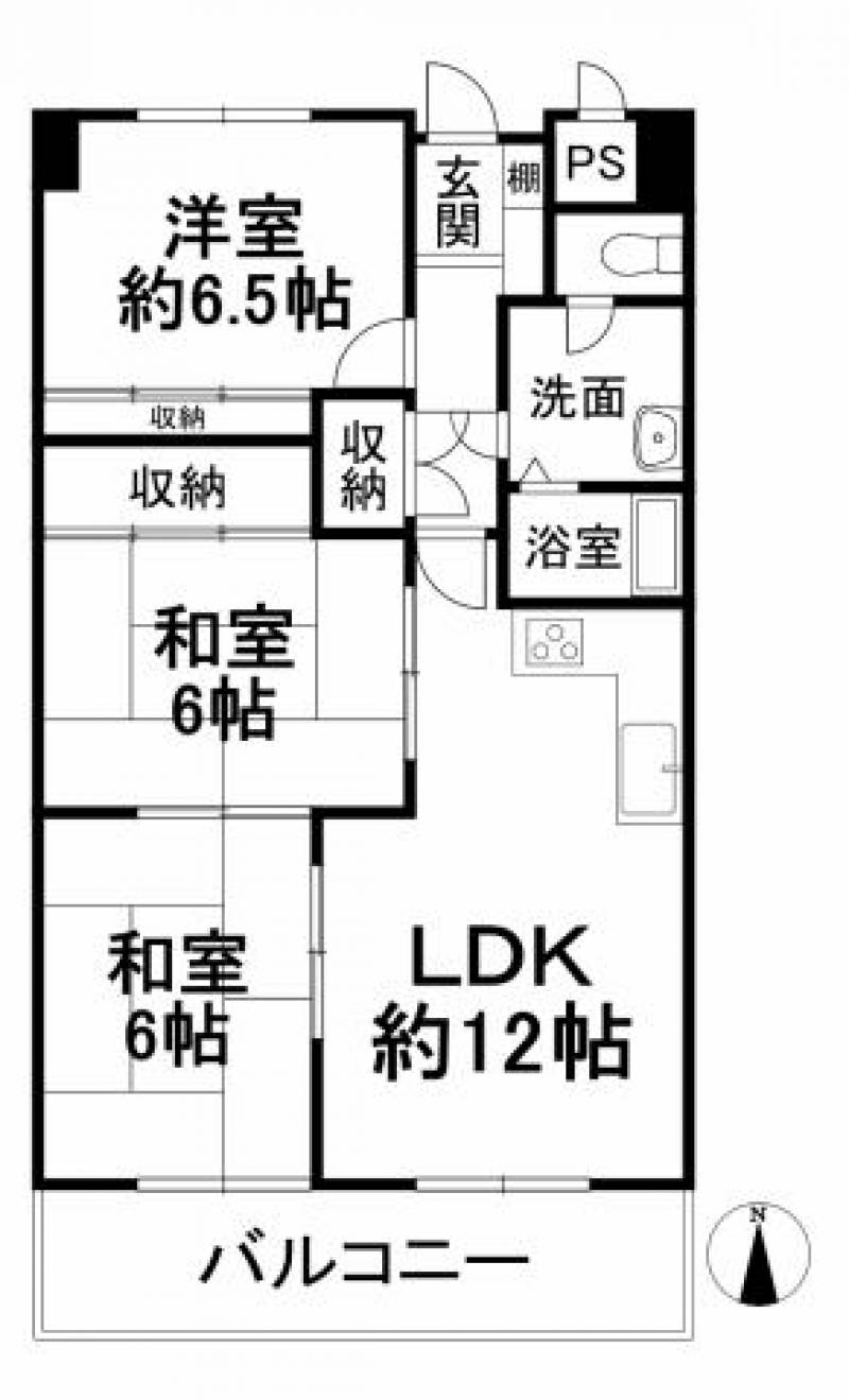 ドゥエル安城寺 の間取り画像