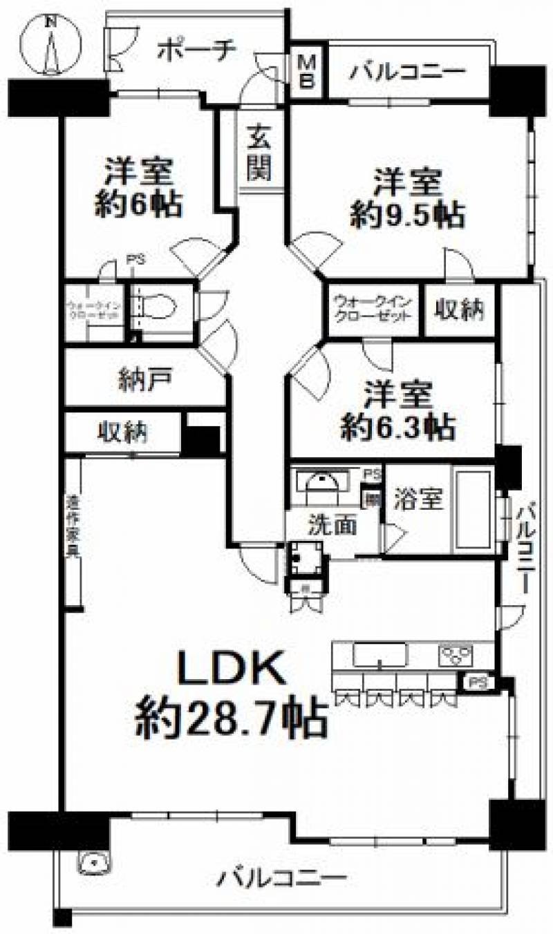 フローレンス道後町グランドアーク の間取り画像