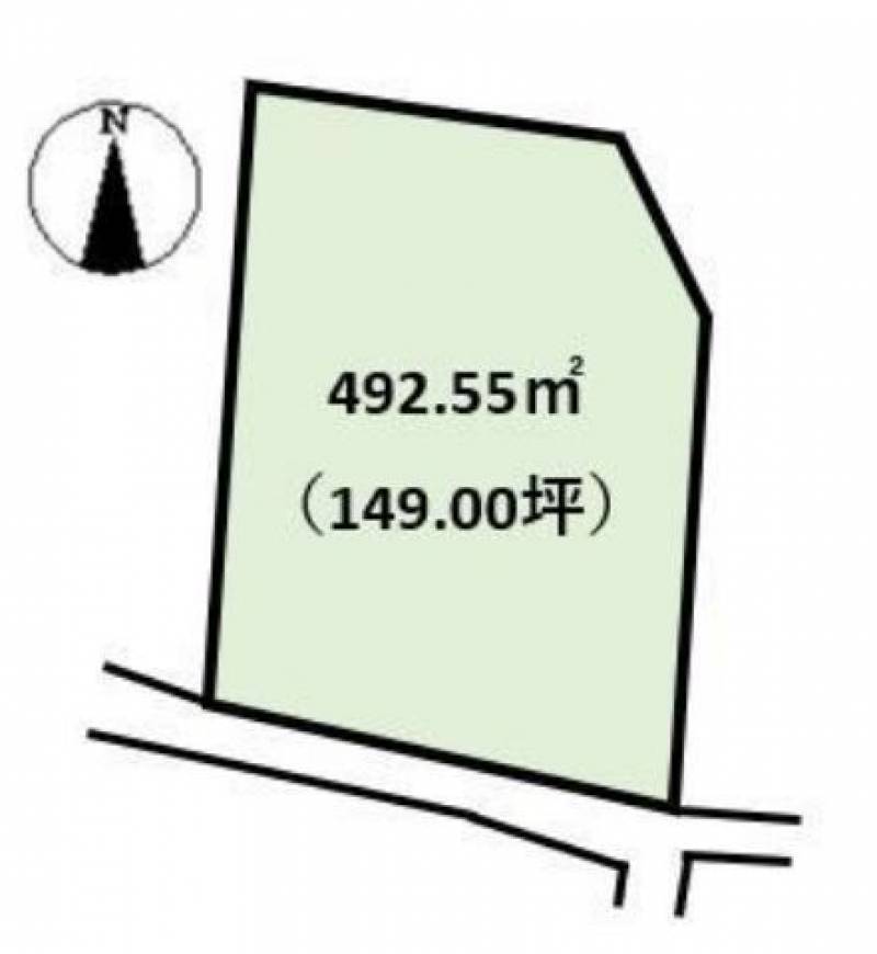 松山市福角町  の区画図