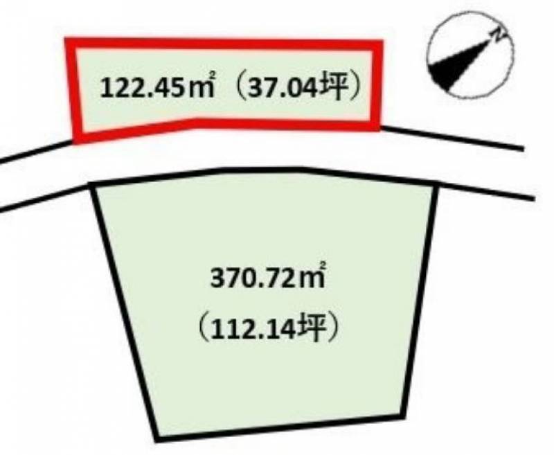 松山市浅海原  の区画図