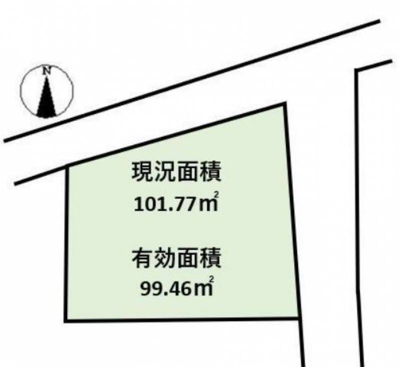 松山市南江戸  の区画図