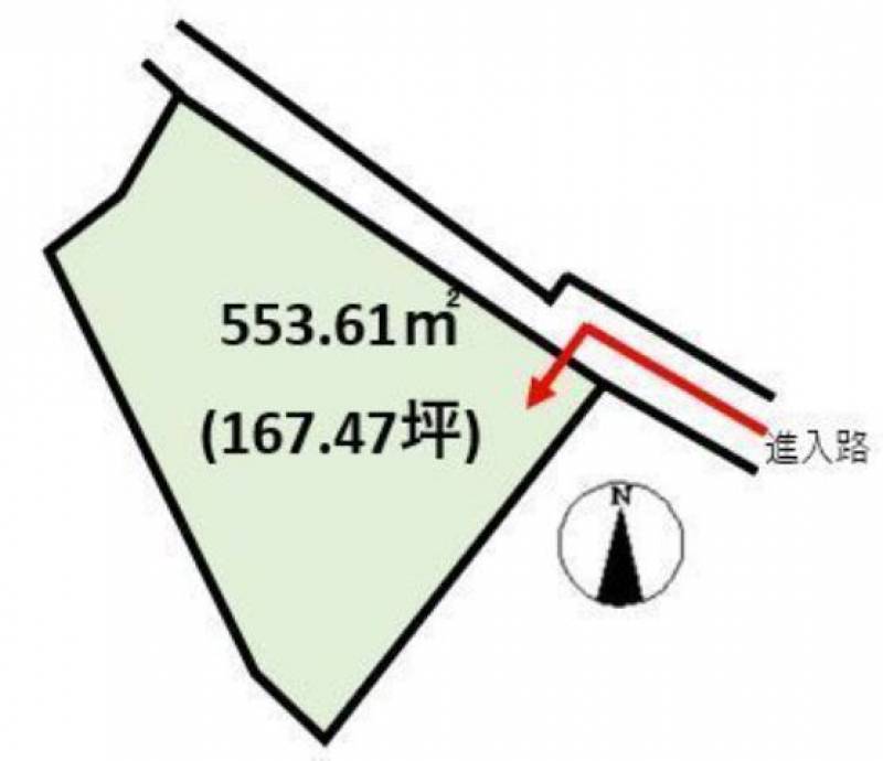 松山市小川  の区画図