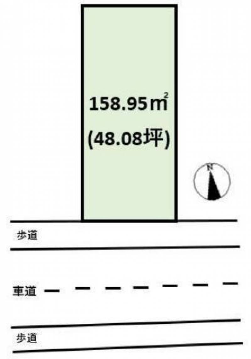 松山市高砂町  の区画図