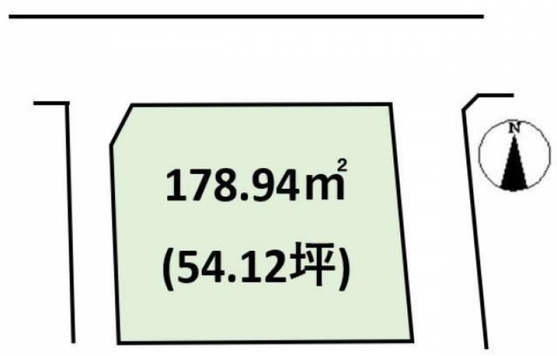 松山市東長戸  の区画図
