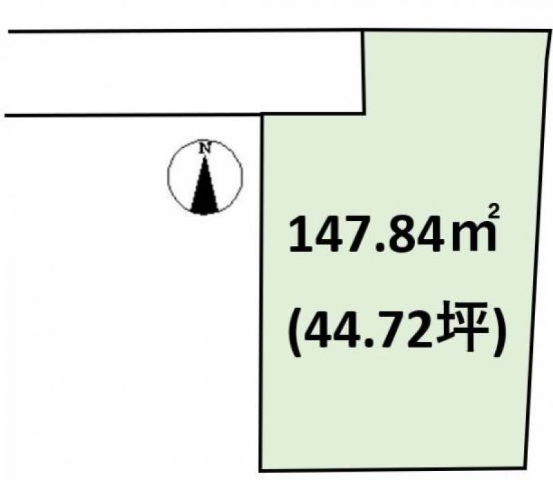 松山市南町  の区画図