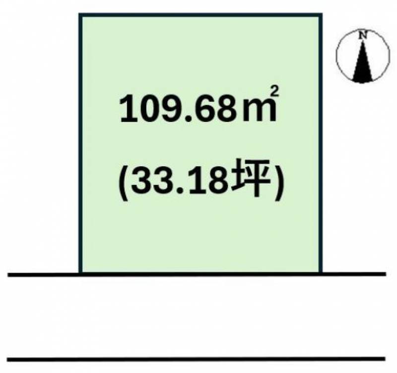 松山市中村  の区画図