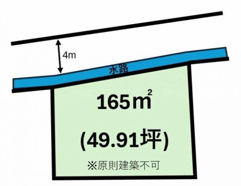 松山市津吉町  の区画図