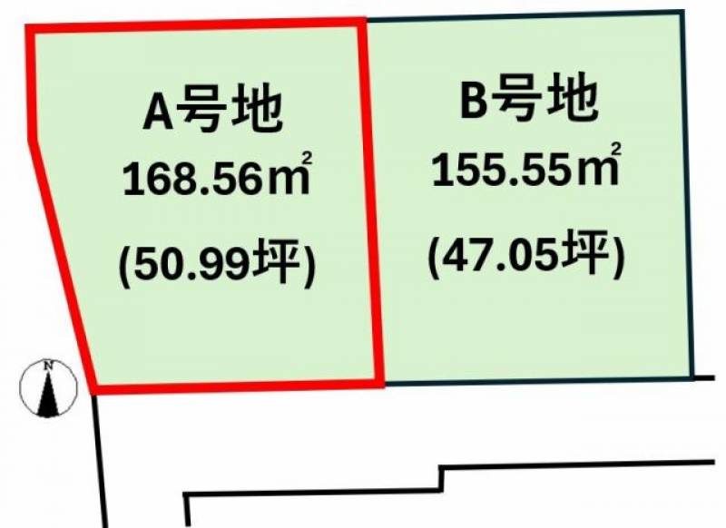 松山市道後今市  の区画図