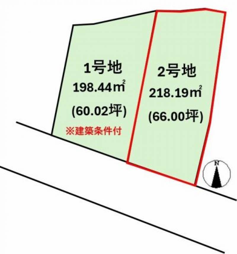 松山市平井町  の区画図