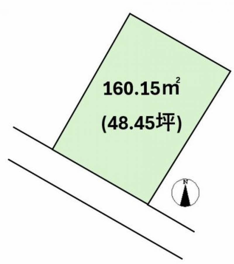 伊予郡砥部町北川毛  の区画図