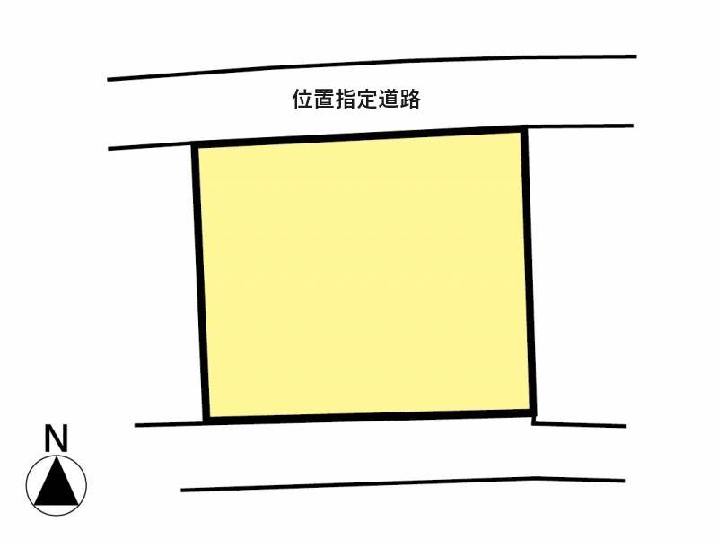 松山市中村 の区画図