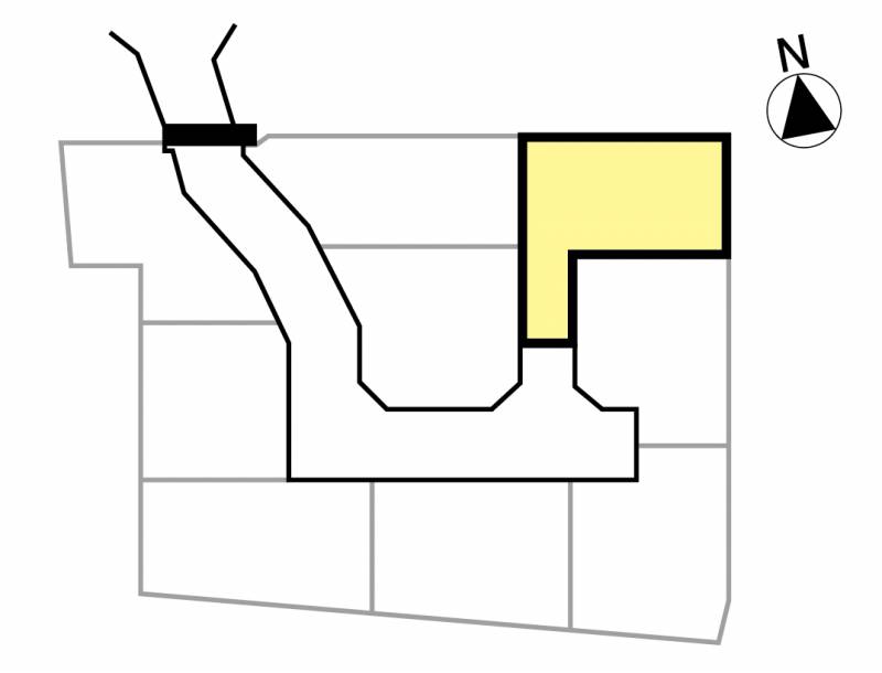 松山市森松町 森松9区画3号地の区画図