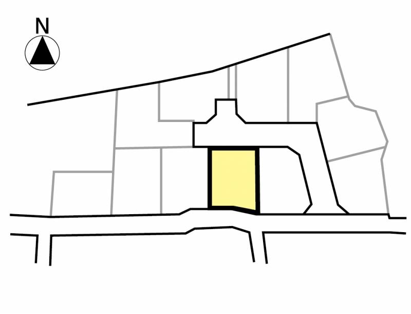 松山市森松町 森松町11区画2号地の区画図