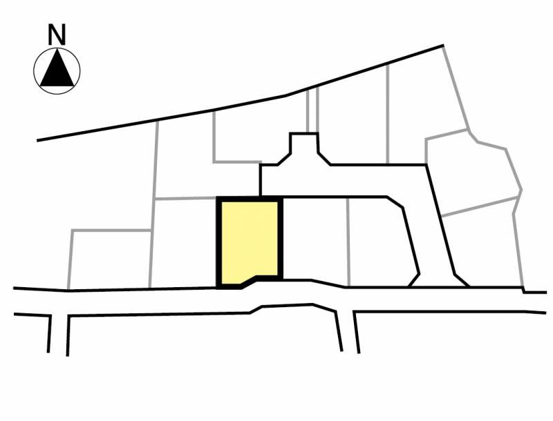 松山市森松町 森松町11区画3号地の区画図