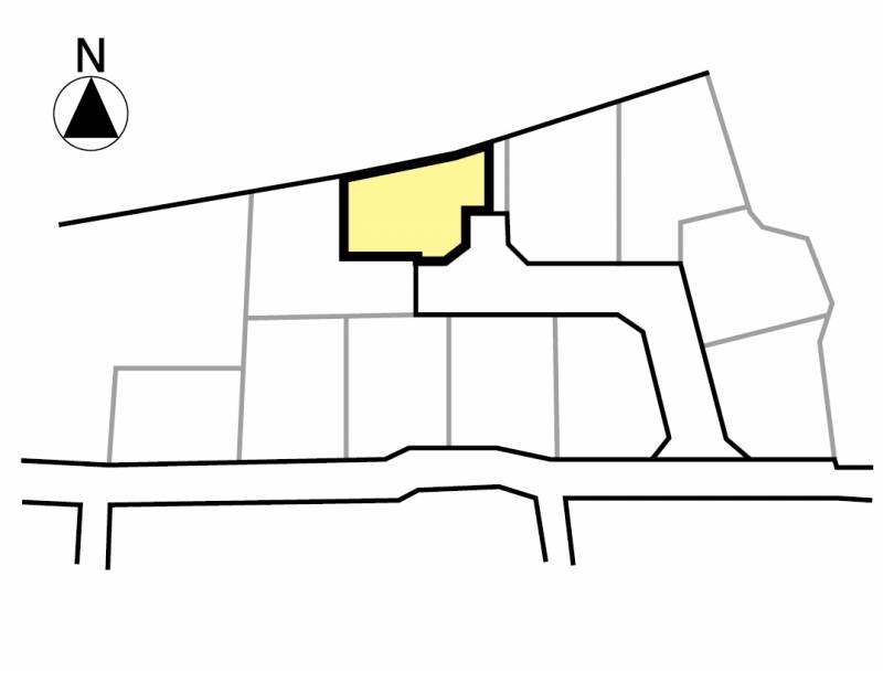 松山市森松町 森松町11区画7号地の区画図