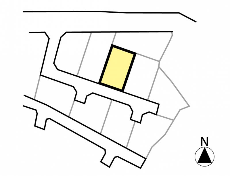 伊予郡砥部町高尾田 6号地の区画図